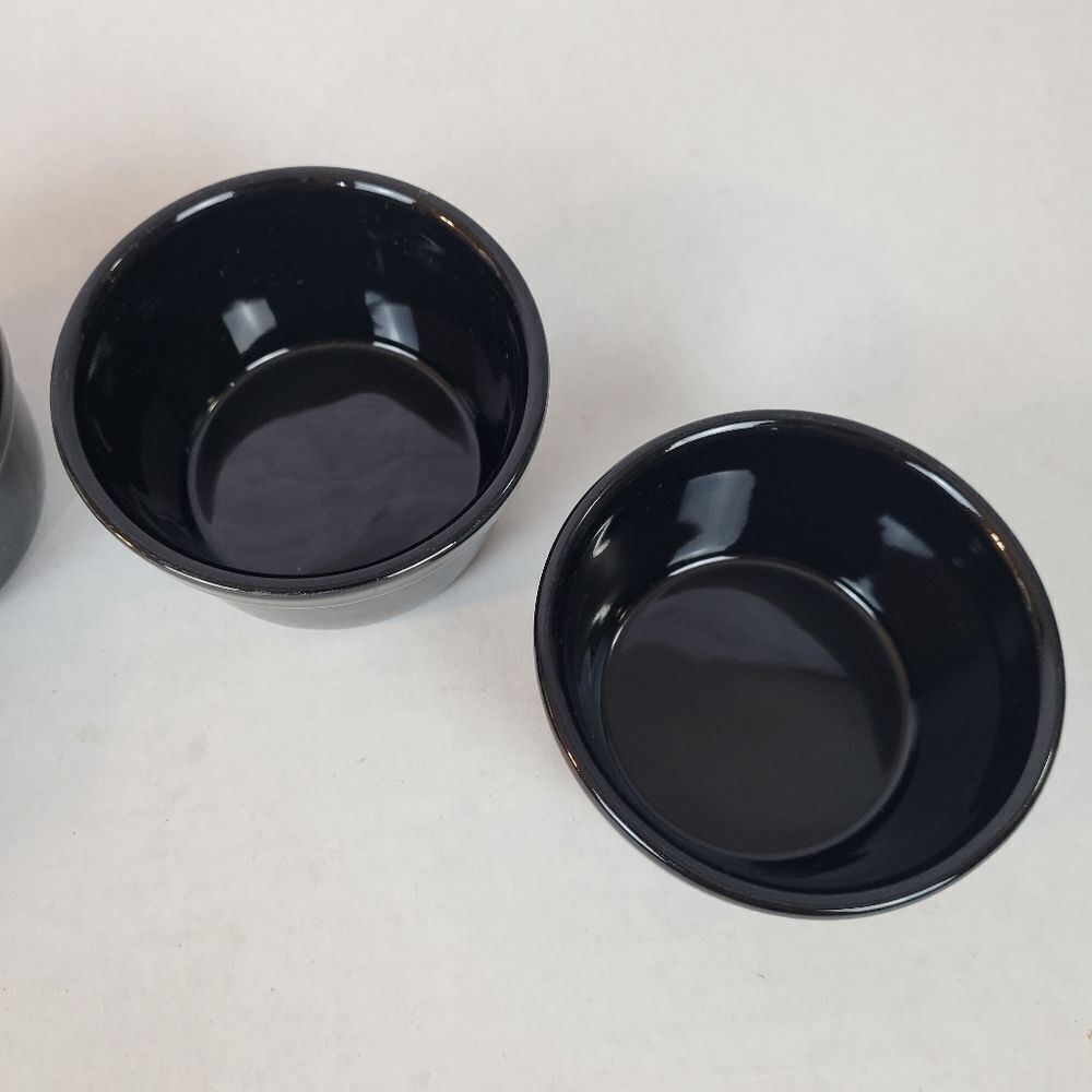 Basic Black Ramekins; Set of 4‎ - Picture 3 of 6